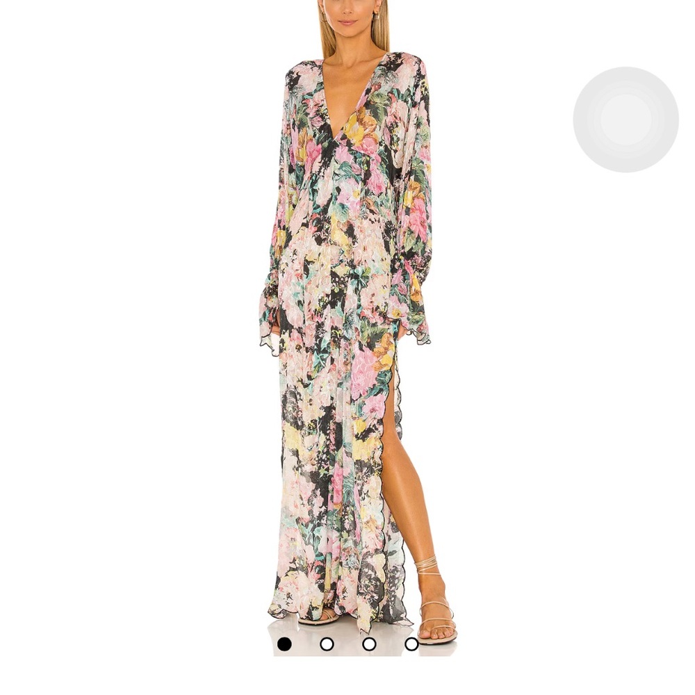 Revolve Hemant and Nandita V-Neck Women's Dress